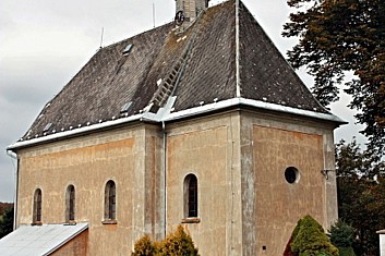 Rešovský kostelík zasvěcený sv. Kateřině (JK)