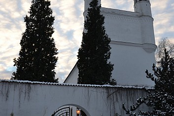 Zimní ráno u Novojičínského zámku (IČ)