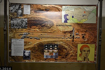 V expozici muzea jsou informace o jaderném programu velmocí (IČ)