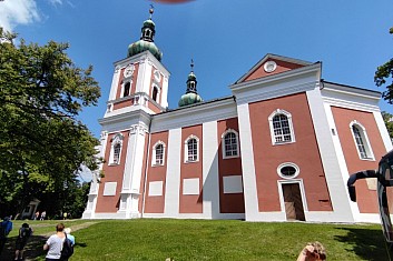 Poutní místo Cvilín - kostel Panny Marie Sedmibolestné