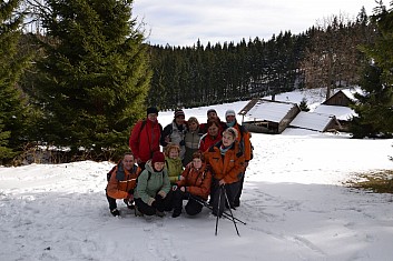 Společné foto na Bařinách (IČ)