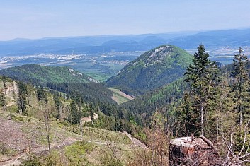 Odměnou po trase jsou nádherné výhledy.