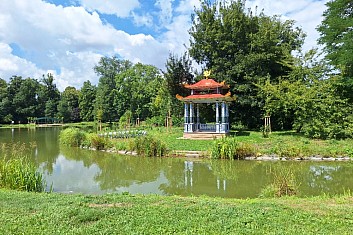 zrekonstruovaný Čínský pavilon
