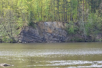 Břehy by mohly sloužit jako učebnice geologie (IČ)