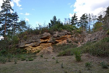 A tady se servíruje geologická lahůdka (viz. popis na následujícím snímku) (IČ)