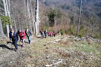 2.den- začátek výšlapu ze sedla Malý Šturec