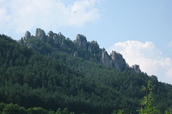 Skální hřeben nad Súľovem (VČ)