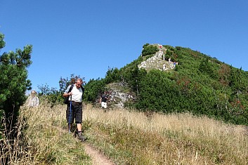 Sestup do sedla Vráta (VČ)