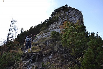 Druhá skupina zatím šplhá na Biele skaly (IČ)