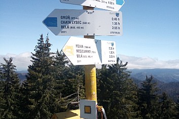 3.den - výstup na Lysec - 1381 m.n.m.