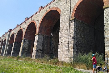 Hranický viadukt, 32 oblouků 