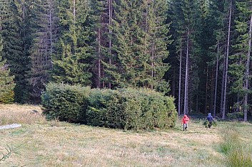 A výsledek jejich práce - upravený sprchový kout.