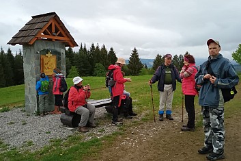 Poslední zastavení na křížové cestě.